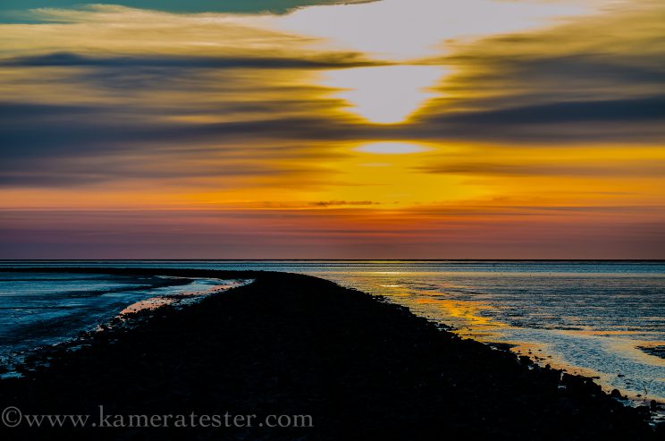 Kameratester Kamera Tester Landschaft Landschaftsfotografie Nikon 55-300mm objektiv nordsee norddeich sonnenuntergang sonnenaufgang